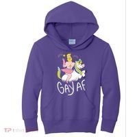 Gay AF Unicorn Kids Hoodie thumb 0