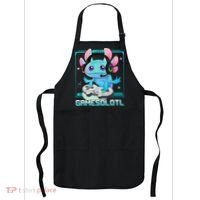 Gamesolotl Axolotl Video Gamer Kawaii Pastel Goth Cute Anime Apron thumb 0