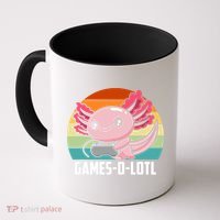 Gamesolotl Axolotl Video Games Gaming Lover Geek Gamer Pun  Coffee Mug thumb 0