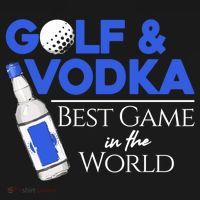 Golf And Vodka Gift Best Team Ing Game Golfing Lover Gift Backpack thumb 2