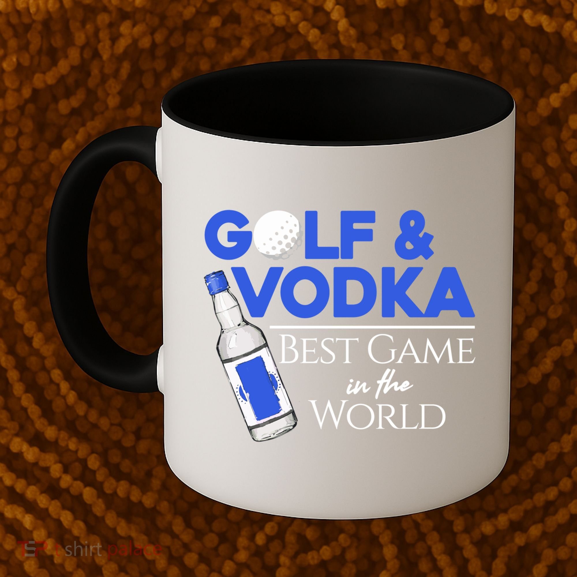Golf And Vodka Gift Best Team Ing Game Golfing Lover Gift Coffee Mug