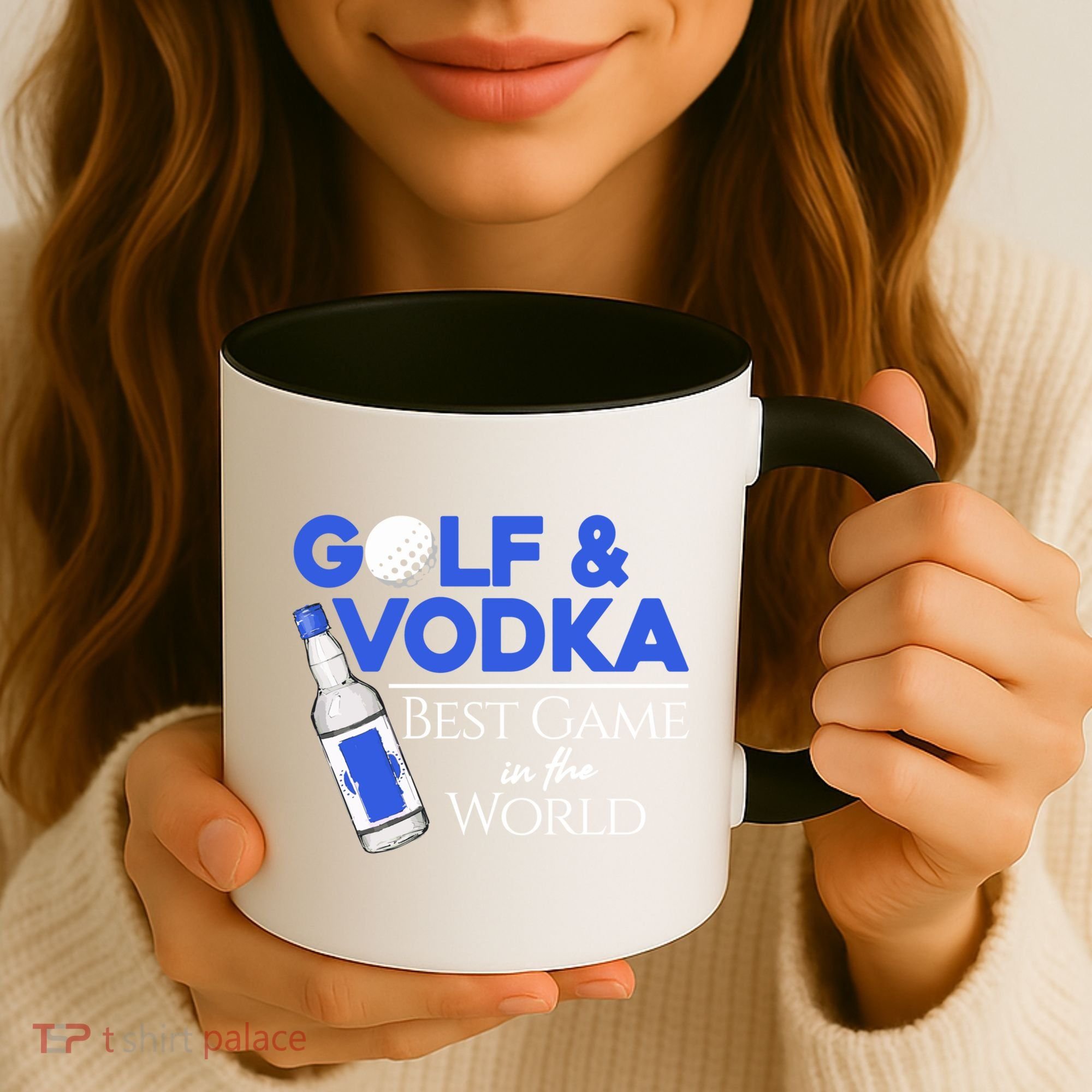 Golf And Vodka Gift Best Team Ing Game Golfing Lover Gift Coffee Mug