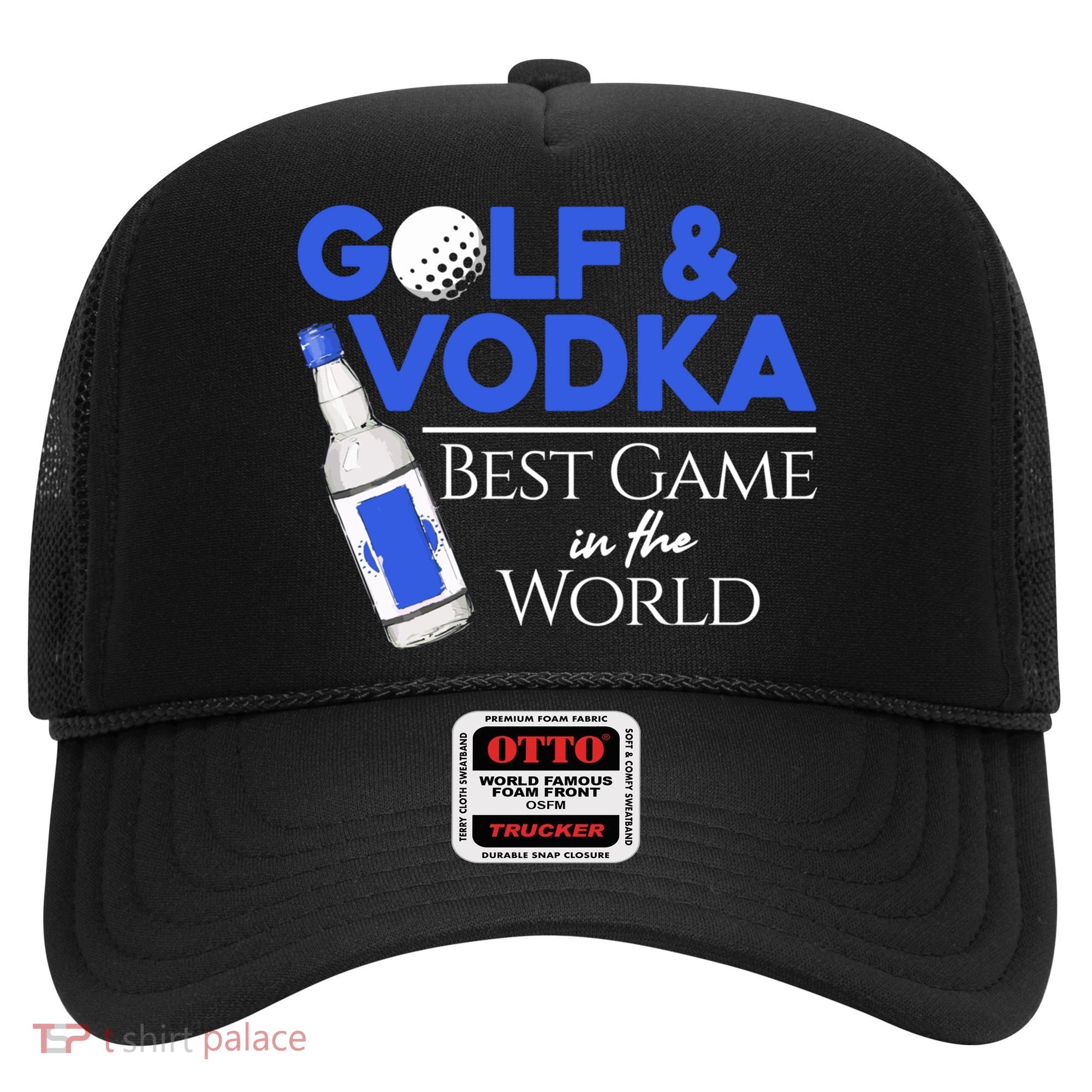 Golf And Vodka Gift Best Team Ing Game Golfing Lover Gift Hat