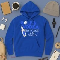 Golf And Vodka Gift Best Team Ing Game Golfing Lover Gift Hoodie thumb 3