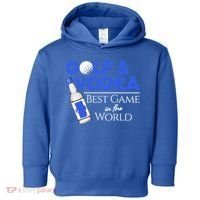 Golf And Vodka Gift Best Team Ing Game Golfing Lover Gift Toddler Hoodie thumb 0