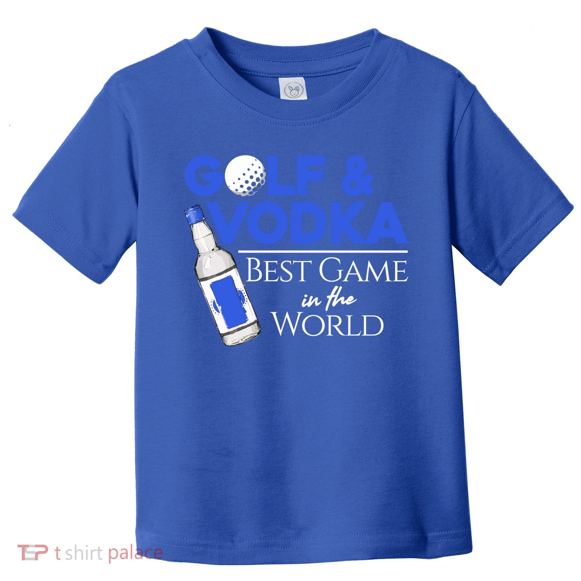 Golf And Vodka Gift Best Team Ing Game Golfing Lover Gift Toddler T-Shirt