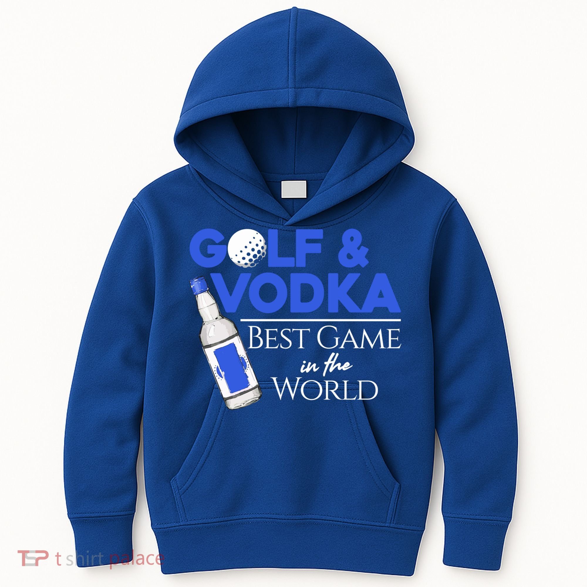 Golf And Vodka Gift Best Team Ing Game Golfing Lover Gift Kids Hoodie