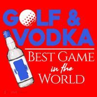 Golf And Vodka Gift Best Team Ing Game Golfing Lover Gift Santa Hat thumb 1