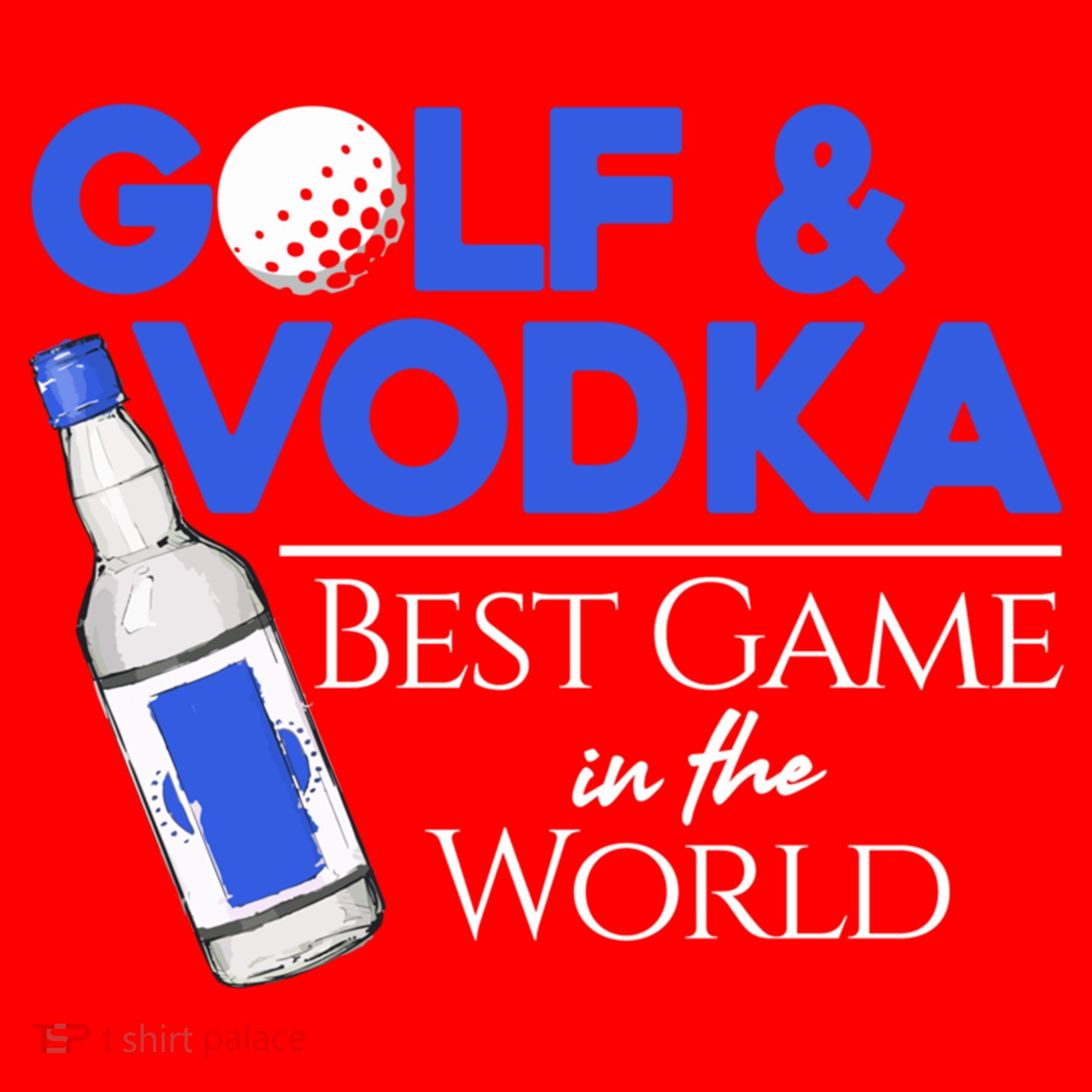 Golf And Vodka Gift Best Team Ing Game Golfing Lover Gift Santa Hat
