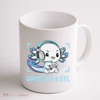 Gamesolotl Axolotl Video Gamer Kawaii Anime Funny Coffee Mug thumb 1