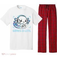 Gamesolotl Axolotl Video Gamer Kawaii Anime Funny Pajama Set thumb 0