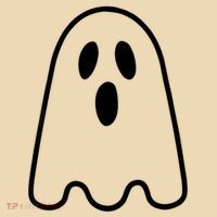 Ghost Adult Women Silly Ghost Face Costume Tote Bag thumb 4