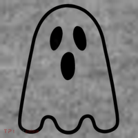 Ghost Adult Women Silly Ghost Face Costume Toddler Hoodie thumb 2