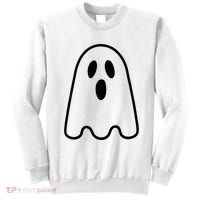 Ghost Adult Women Silly Ghost Face Costume Sweatshirt thumb 0