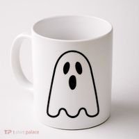 Ghost Adult Women Silly Ghost Face Costume Coffee Mug thumb 0