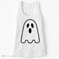 Ghost Adult Women Silly Ghost Face Costume Women's Tank Top thumb 0