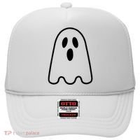 Ghost Adult Women Silly Ghost Face Costume Hat thumb 0