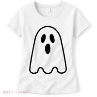 Ghost Adult Women Silly Ghost Face Costume Women's T-Shirt thumb 0