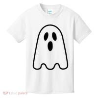 Ghost Adult Women Silly Ghost Face Costume Kids T-Shirt thumb 0