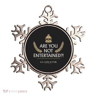 Gladiator Are You Not Entertained Ornament