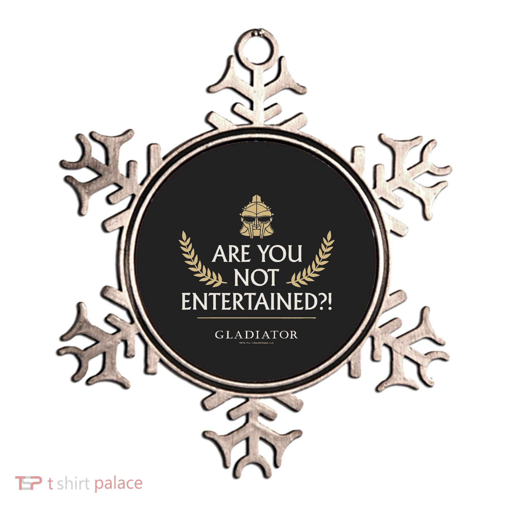 Gladiator Are You Not Entertained Ornament