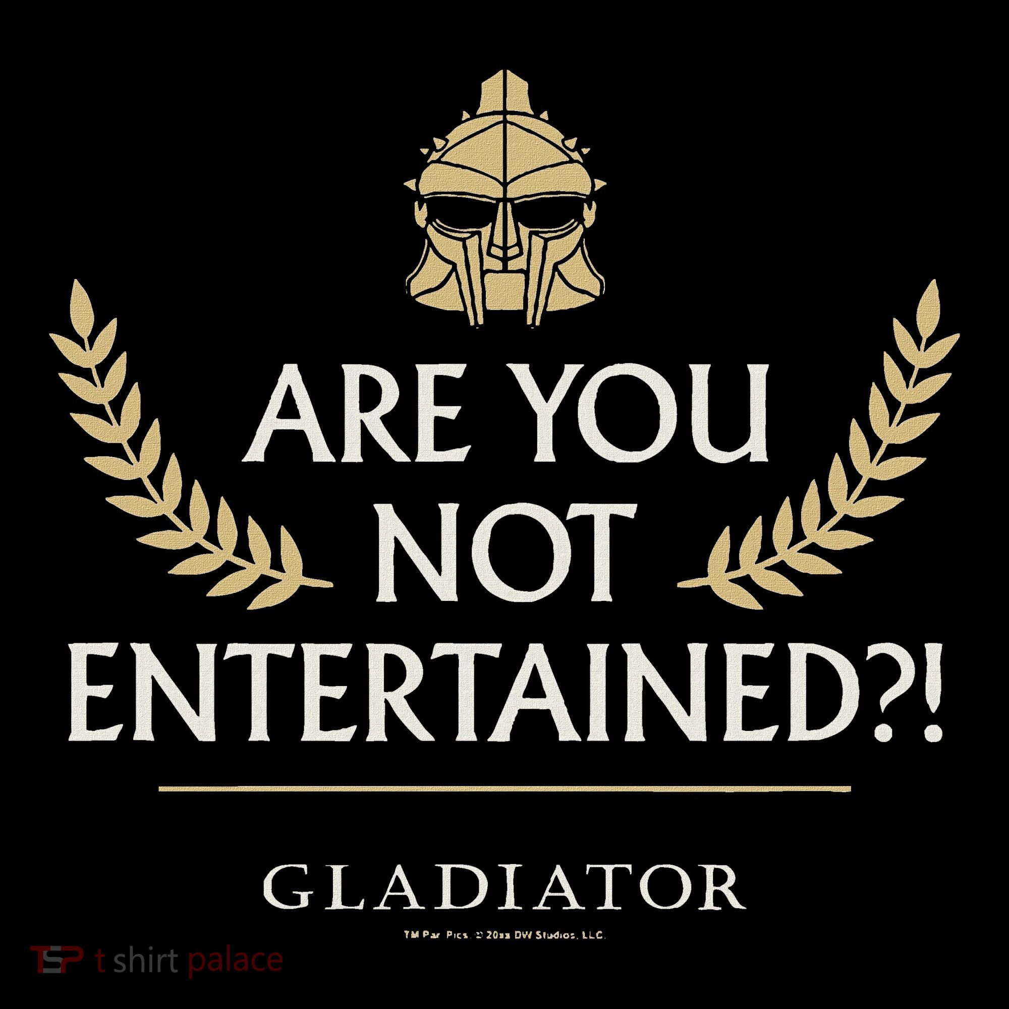 Gladiator Are You Not Entertained Baby Bodysuit