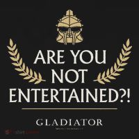 Gladiator Are You Not Entertained Kids Sweatshirt thumb 2