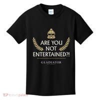 Gladiator Are You Not Entertained Kids T-Shirt thumb 0