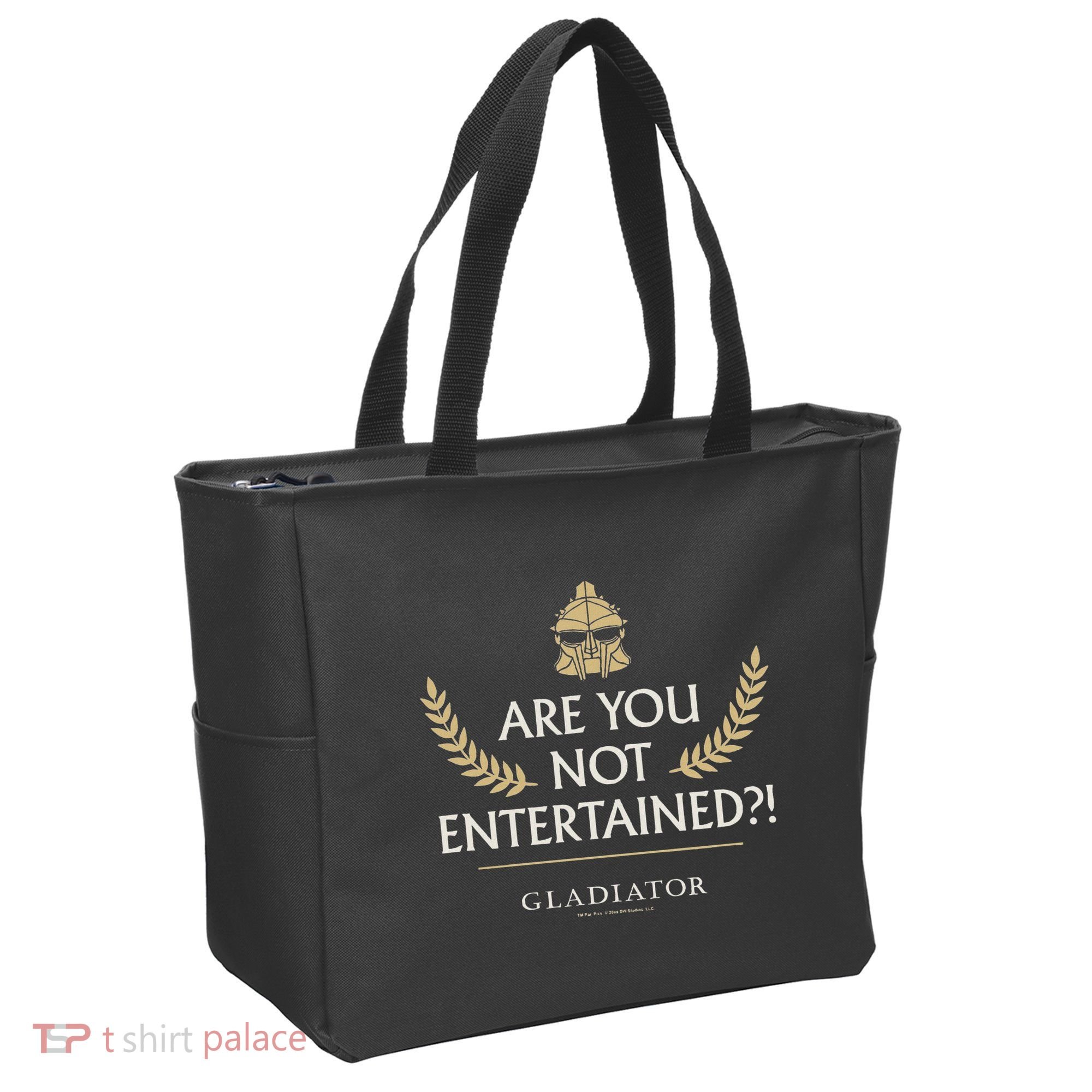 Gladiator Are You Not Entertained Tote Bag