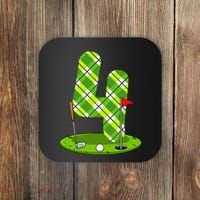 Golf Birthday 4th Birthday Party Golfer Coaster thumb 0