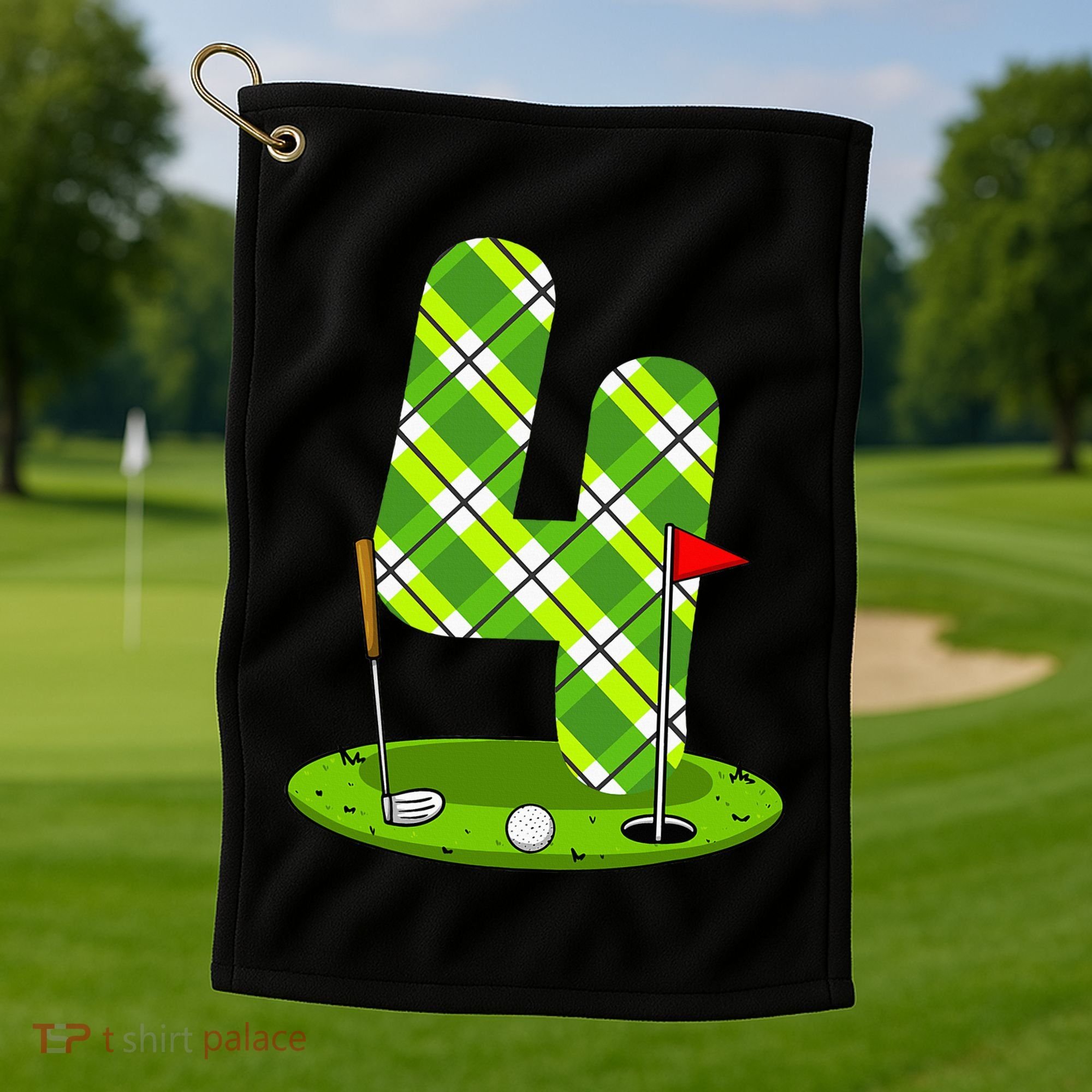 Golf Birthday 4th Birthday Party Golfer Golf Towel