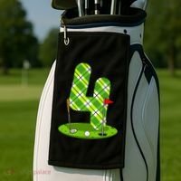 Golf Birthday 4th Birthday Party Golfer Golf Towel thumb 2