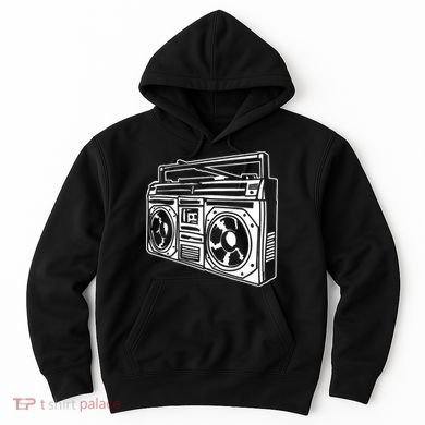 Ghetto Blaster 80s 90s Hip Hop Rap Classic Hoodie