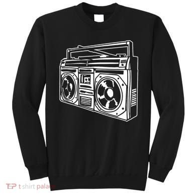 Ghetto Blaster 80s 90s Hip Hop Rap Classic Sweatshirt