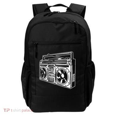Ghetto Blaster 80s 90s Hip Hop Rap Classic Backpack