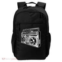 Ghetto Blaster 80s 90s Hip Hop Rap Classic Backpack thumb 0