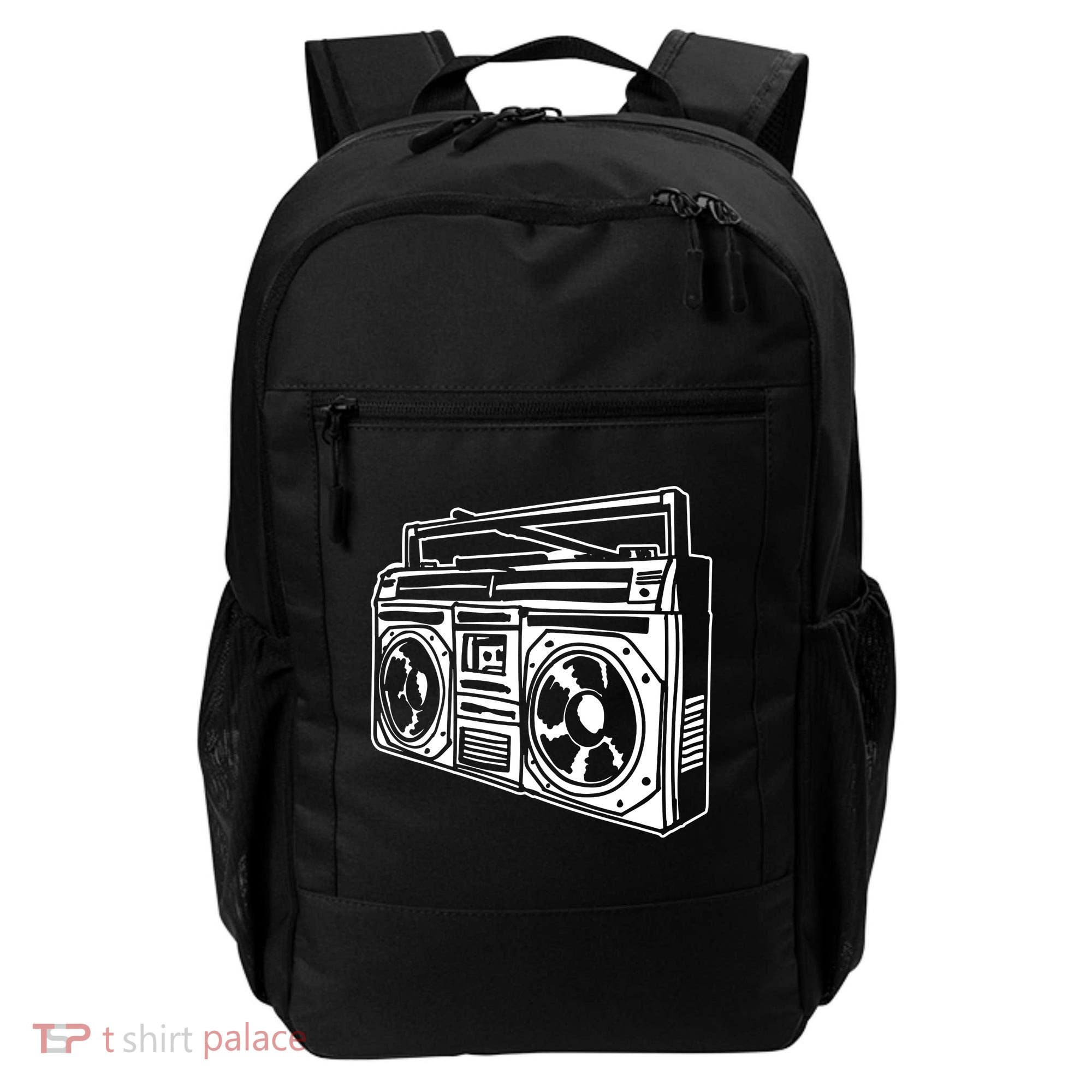 Ghetto Blaster 80s 90s Hip Hop Rap Classic Backpack