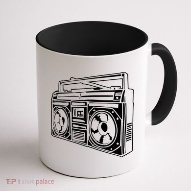 Ghetto Blaster 80s 90s Hip Hop Rap Classic Coffee Mug back