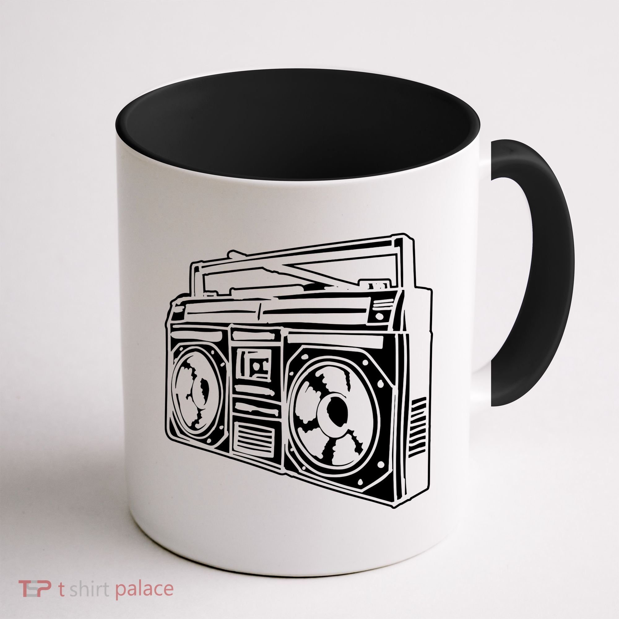Ghetto Blaster 80s 90s Hip Hop Rap Classic Coffee Mug