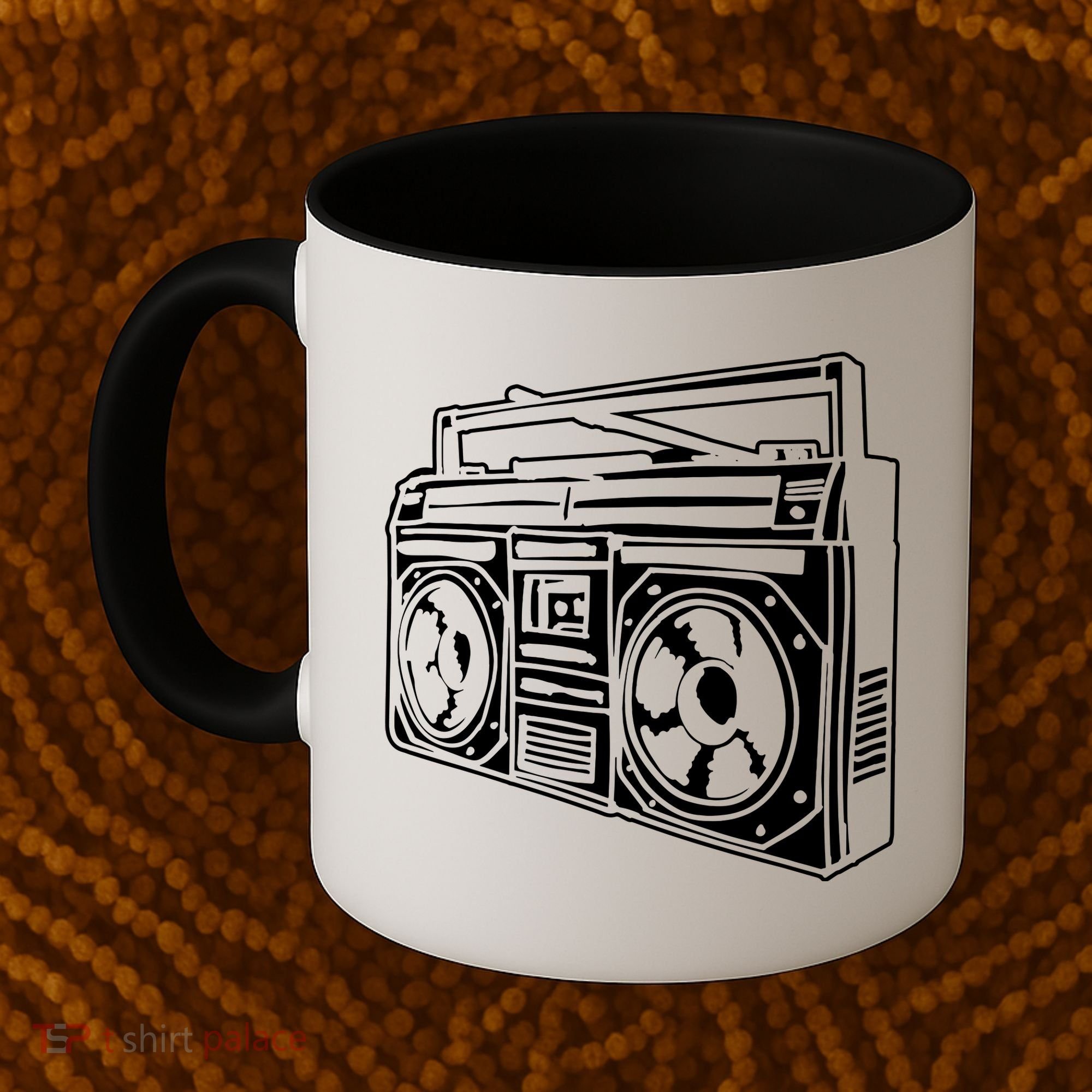 Ghetto Blaster 80s 90s Hip Hop Rap Classic Coffee Mug
