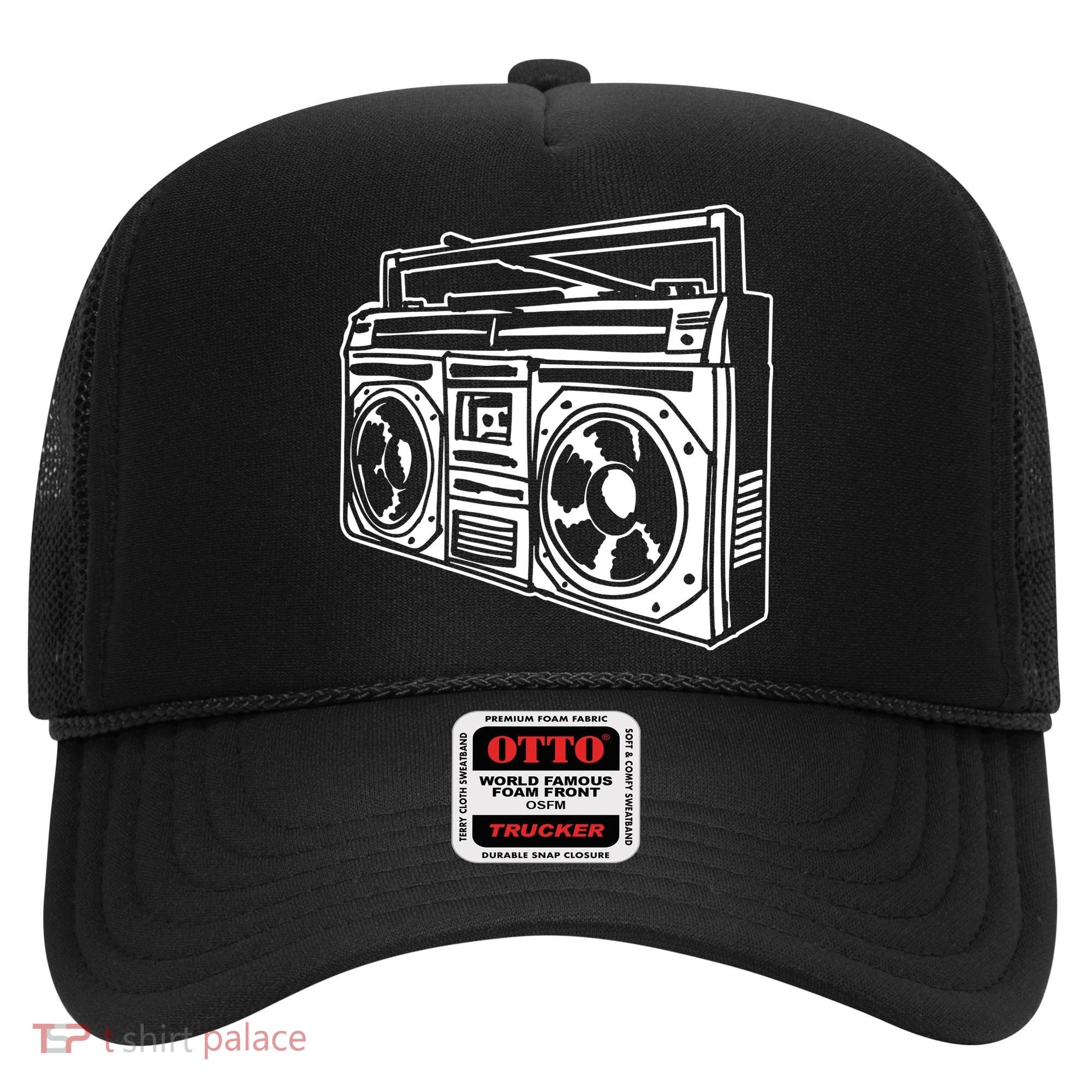 Ghetto Blaster 80s 90s Hip Hop Rap Classic Hat