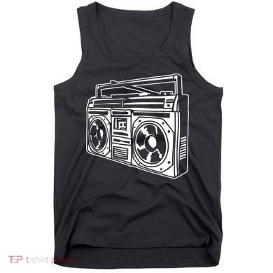Ghetto Blaster 80s 90s Hip Hop Rap Classic Tank Top