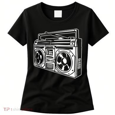 Ghetto Blaster 80s 90s Hip Hop Rap Classic Women's T-Shirt