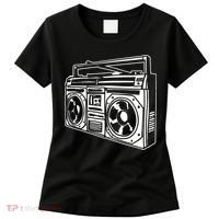 Ghetto Blaster 80s 90s Hip Hop Rap Classic Women's T-Shirt thumb 0