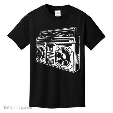 Ghetto Blaster 80s 90s Hip Hop Rap Classic Kids T-Shirt