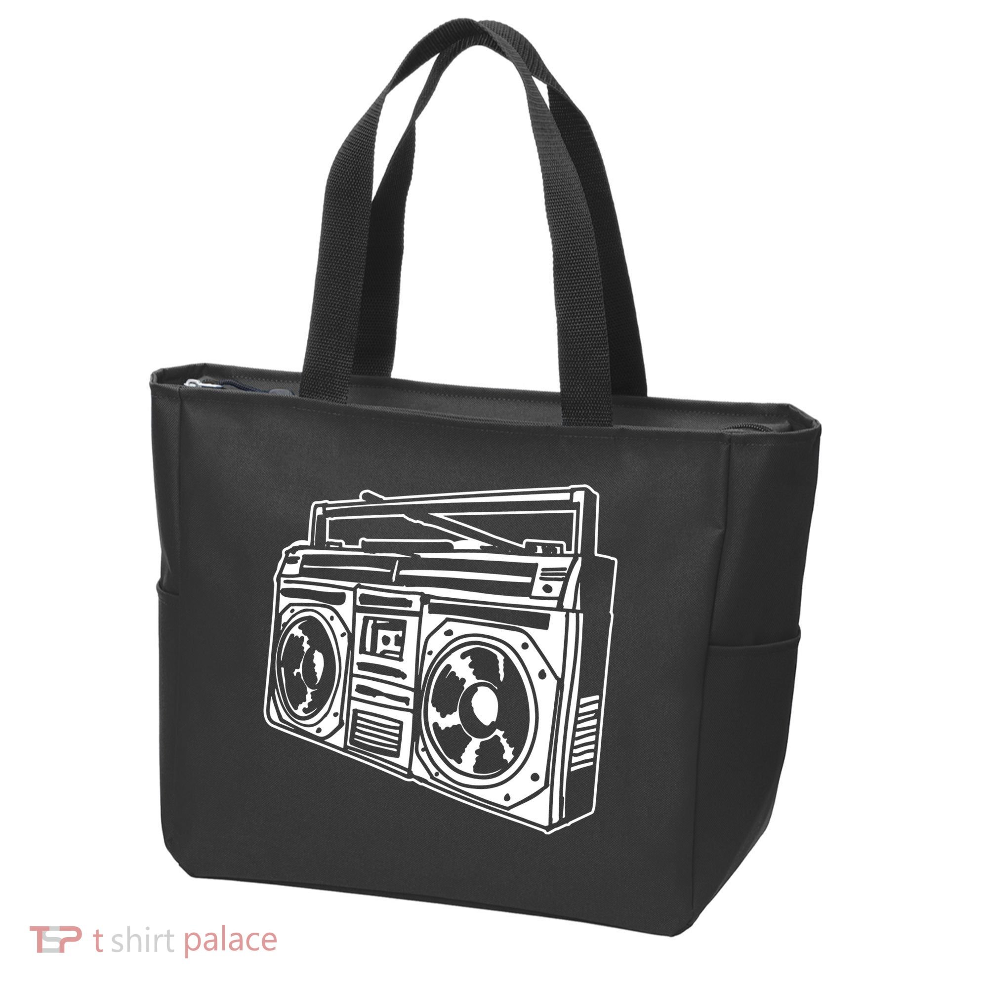 Ghetto Blaster 80s 90s Hip Hop Rap Classic Tote Bag