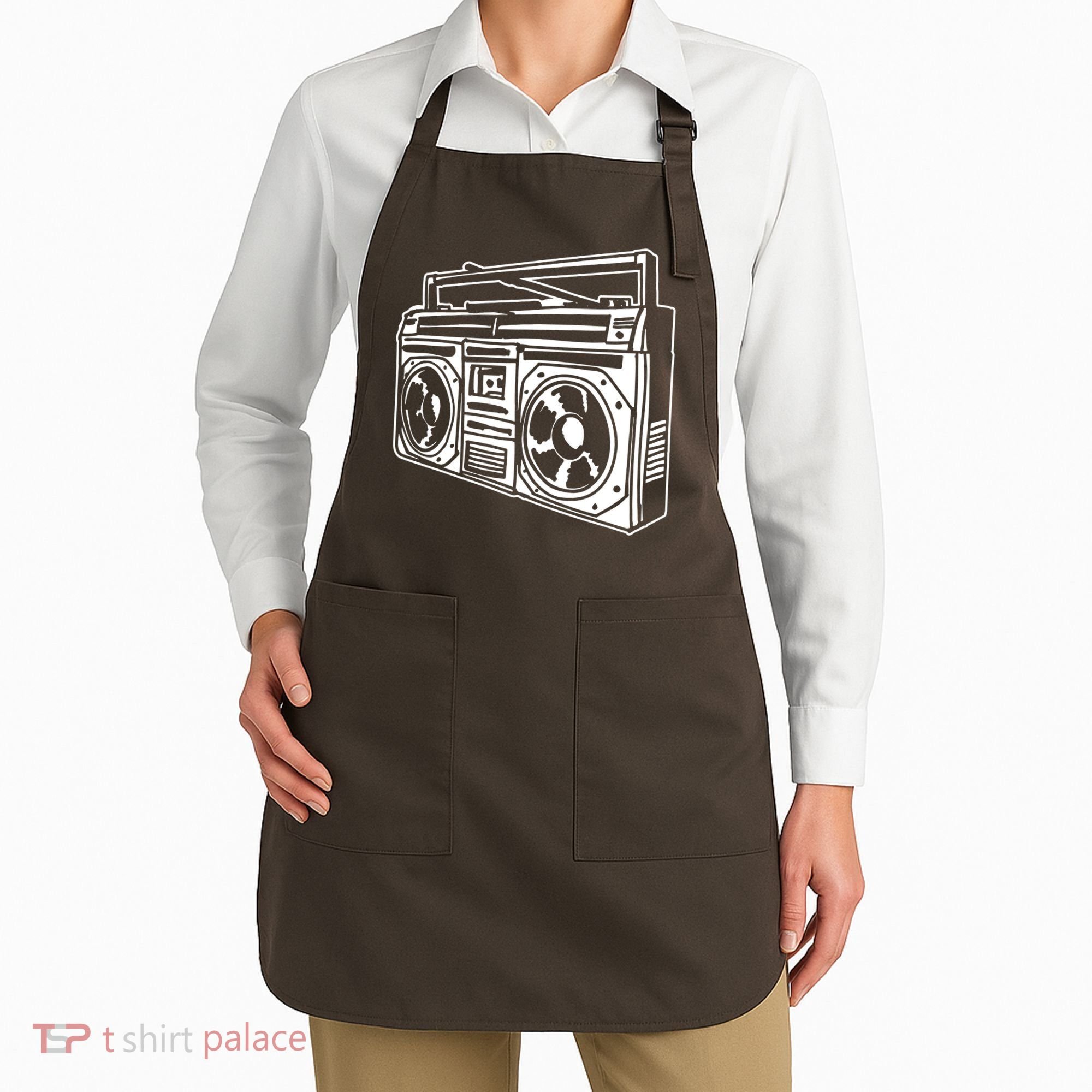 Ghetto Blaster 80s 90s Hip Hop Rap Classic Apron