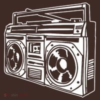 Ghetto Blaster 80s 90s Hip Hop Rap Classic Apron thumb 3