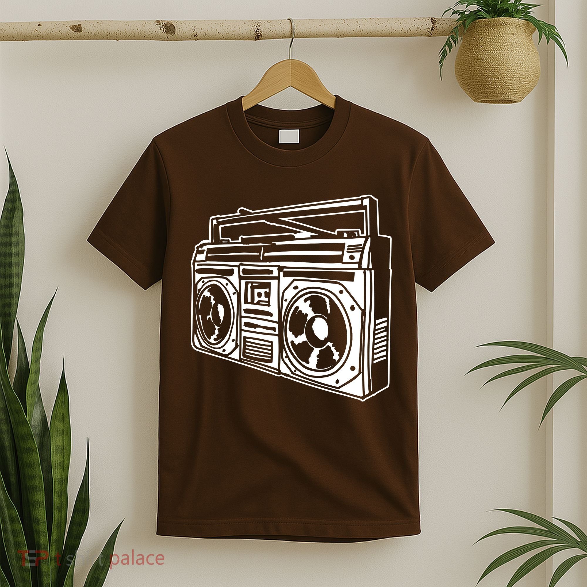 Ghetto Blaster 80s 90s Hip Hop Rap Classic T-Shirt