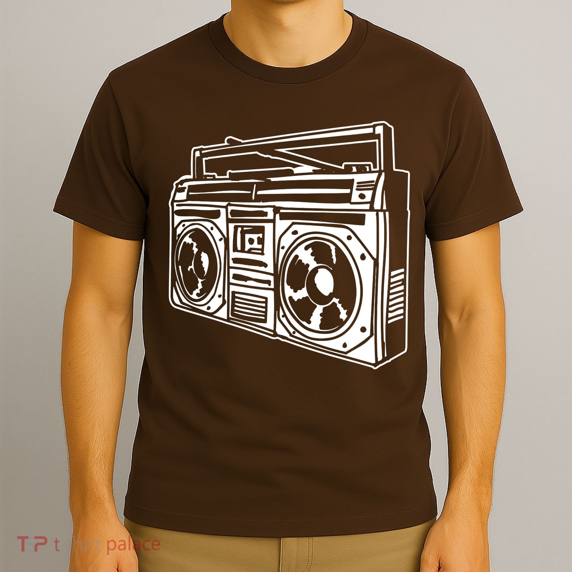 Ghetto Blaster 80s 90s Hip Hop Rap Classic T-Shirt